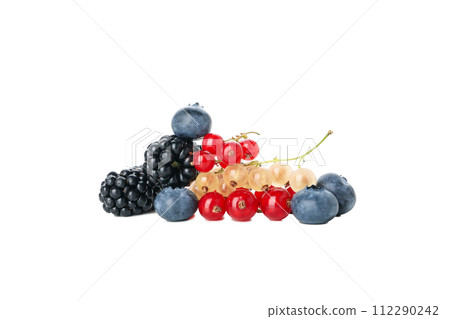 PNG, ripe berries isolated on white background. PNG, ripe berries isolated on white background. 112290242