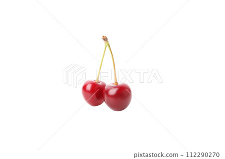 PNG,ripe cherry fruits, isolated on white background PNG,ripe cherry fruits, isolated on white background 112290270