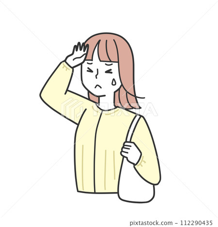 握她的手的婦女 握她的手的婦女 112290435