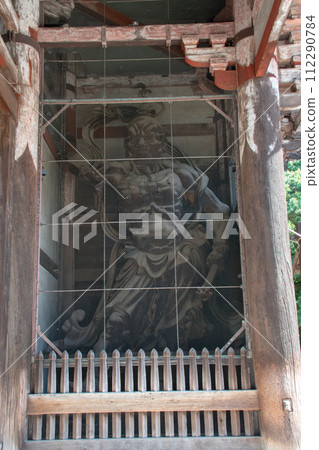 Todaiji Temple Nandaimon Kongo Rikishi Statue Unshaped Statue 112290784