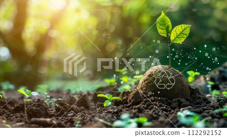 AI-generated content. Technology concept. Sustainable development goals. Sustainable development goals. 112292152