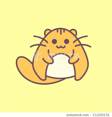 kitten cat pets cute fat cartoon mascot logo vector icon illustration kitten cat pets cute fat cartoon mascot logo vector icon illustration 112293216