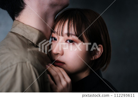 Hat and girl Hat and girl 112293611