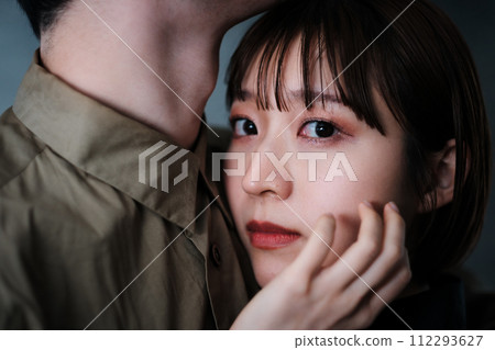 Hat and girl Hat and girl 112293627