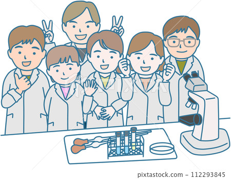 clinical laboratory staff 112293845