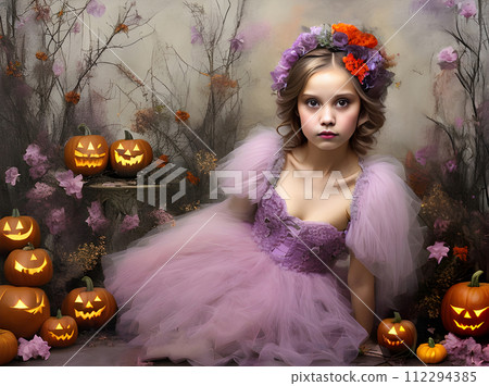 Halloween shot pastel tones. 112294385