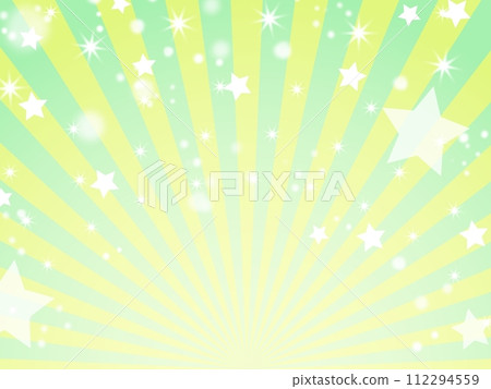 七彩綠色閃光背景素材 112294559