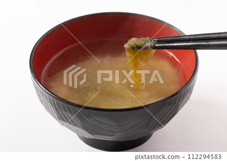 [From Hokkaido] Tororo konbu miso soup 112294583