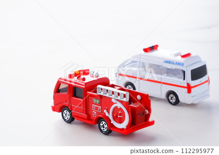 Fire engine (pump truck) and ambulance (PA cooperation) dispatched 112295977
