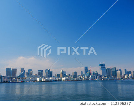 (東京)彩虹橋散步道的景色 (東京)彩虹橋散步道的景色 112296287