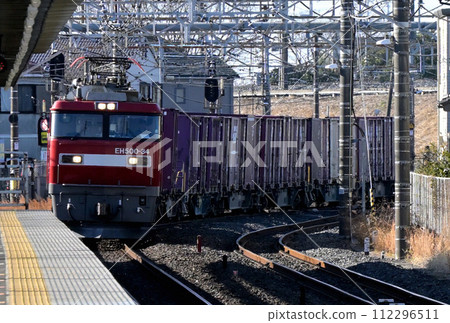 東北幹線電力機車EH500牽引貨運列車 東北幹線電力機車EH500牽引貨運列車 112296511