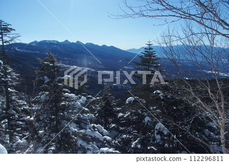 Yatsugatake mountain in winter Yatsugatake mountain in winter 112296811