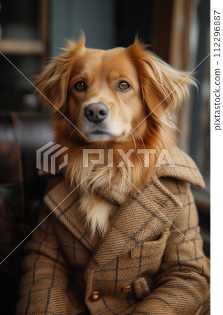 Dog Avatar in a Business Suit 112296887