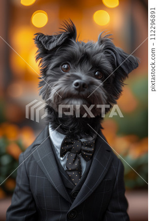 Dog Avatar in a Business Suit Dog Avatar in a Business Suit 112296891