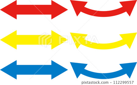 雙箭頭、左右箭頭、雙向曲線、直線組 112299557