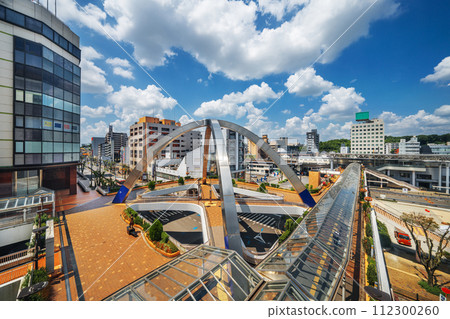 Toyotashi, Japan Cityscape at the Station Toyotashi, Japan Cityscape at the Station 112300260