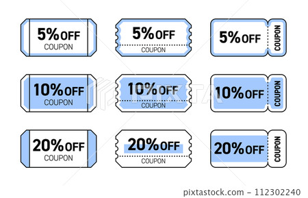 5%、10%、20%折扣優惠券 112302240