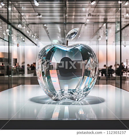 Apple from ice Apple from ice 112303237