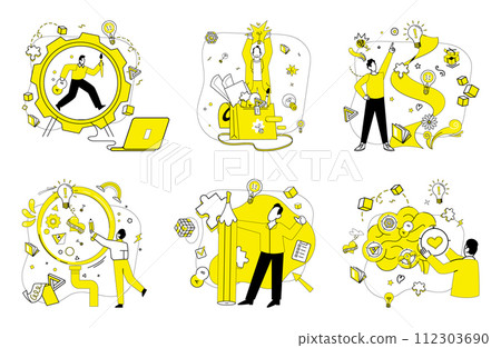 Logica vector illustration. Success blossoms where inspiration and logica concept converge In garden thoughts, seeds logica grow into solutions Efficient management navigates ship logica Logica vector illustration. Success blossoms where inspiration and logica concept converge In garden thoughts, seeds logica grow into solutions Efficient management navigates ship logica 112303690