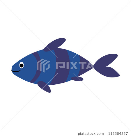 Vector aquatic fish illustration. Vector aquatic fish illustration. 112304257