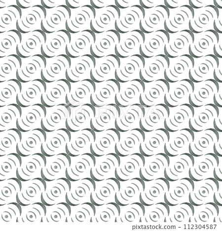 Abstract pattern imitating a whirlpool. Ornament in green tones Abstract pattern imitating a whirlpool. Ornament in green tones 112304587