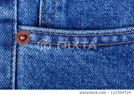 blue color jeans texture on white background 112304724