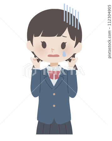 Girls in school uniform/uniform Mesomeso Girls in school uniform/uniform Mesomeso 112304905