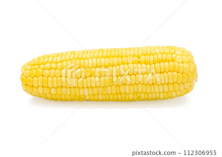 Corn isolated on white background with clipping path 112306955