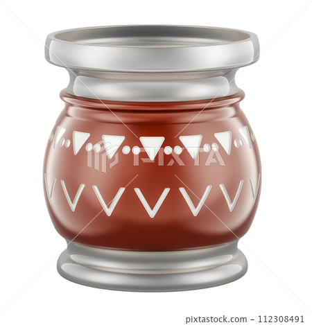 Traditional Mate Cup, 3D rendering 112308491