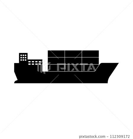 cargo ship icon cargo ship icon 112309172