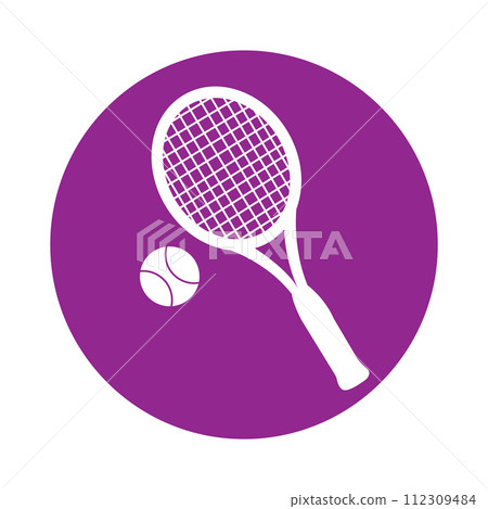 floor tennis icon 112309484