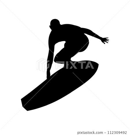 surfing icon 112309492