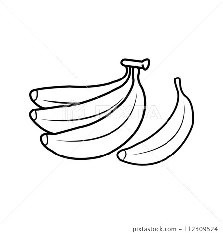 banana icon 112309524