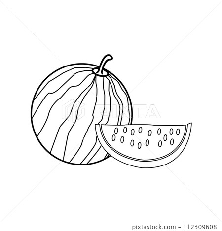 watermelon icon 112309608