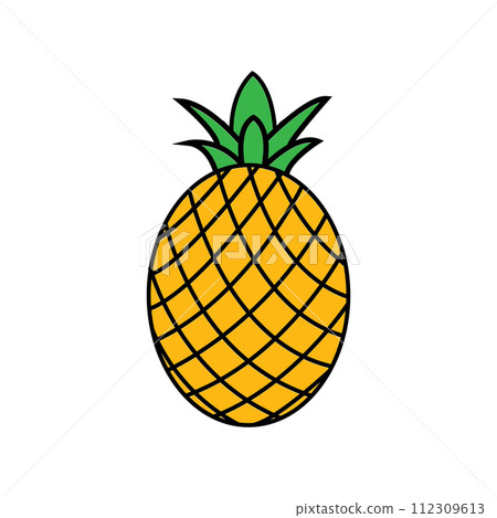 pineapple icon pineapple icon 112309613
