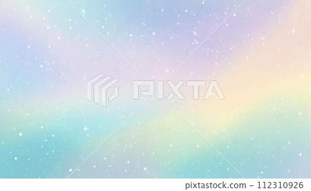 背景素材：柔和色彩的星星（AI 生成影像） 112310926