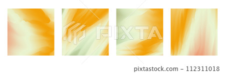 Tender pastel orange and green vibrant gradient colors backgrounds. Abstract vibrant square shape backdrops for fashion flyer, ui design, banner, poster 112311018
