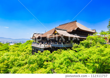 京都的新綠，清水寺 112311737