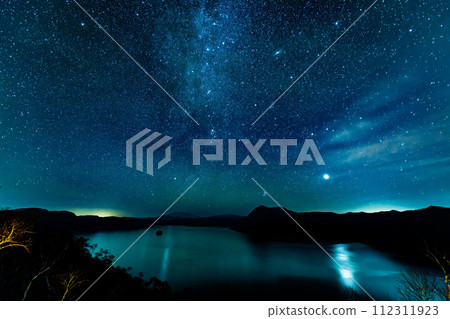 Hokkaido Lake Mashu star view (third observation deck) 112311923