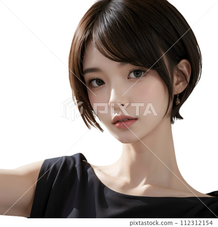 beautiful woman looking at me 112312154