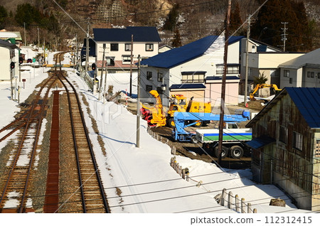 JR Kitakami Line Hottoyuda Station JR Kitakami Line Hottoyuda Station 112312415