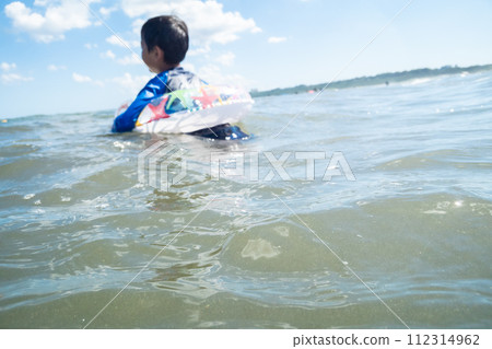 海水浴 兒童 孩子 112314962