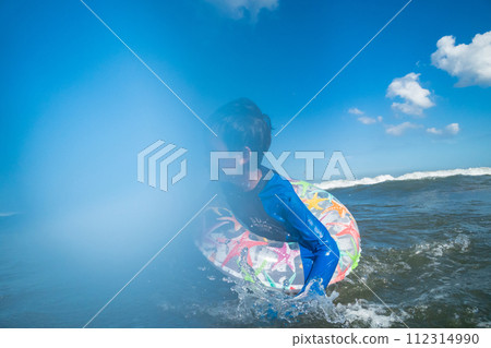 海水浴 兒童 孩子 112314990