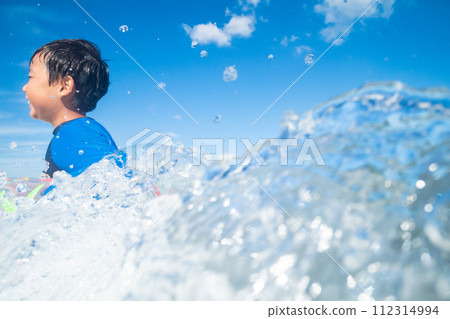 海水浴 兒童 孩子 112314994