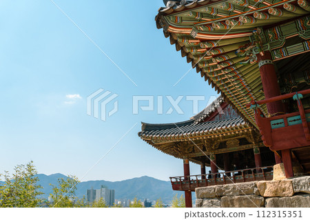 Yeongnamnu traditional pavilion in Miryang, Korea 112315351