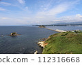 從北海道室蘭江鞅看到室蘭港入口的景色 112316668