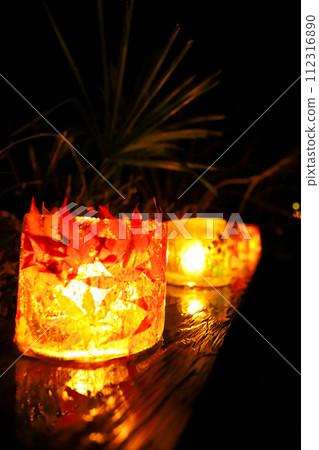 Magome, ice lanterns that decorate Nakasendo in winter Kisoji Ice and Snow Light Festival Magome, ice lanterns that decorate Nakasendo in winter Kisoji Ice and Snow Light Festival 112316890