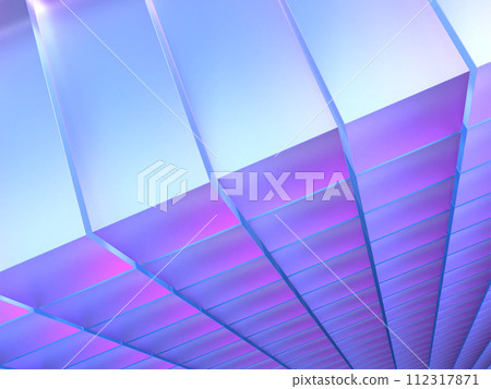 Photorealistic 3d illustration of three open doors Photorealistic 3d illustration of three open doors 112317871