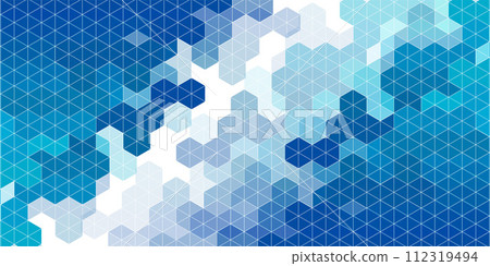 藍色科技數位紋理背景 112319494