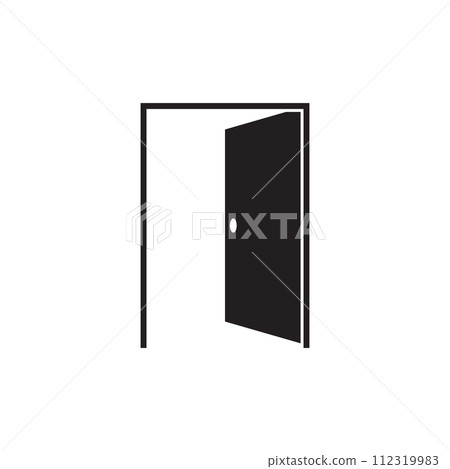 door icon vector 112319983